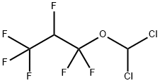 1,1,2,3,3,3-五氟丙基二氯甲醚, 56860-82-3, 结构式
