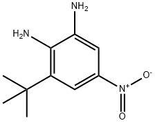1,2-Benzenediamine,  3-(1,1-dimethylethyl)-5-nitro- 结构式