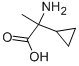 2-氨基-2-环丙基丙酸, 5687-72-9, 结构式
