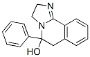 2,3,5,6-テトラヒドロ-5-フェニルイミダゾ[2,1-a]イソキノリン-5-オール 化学構造式