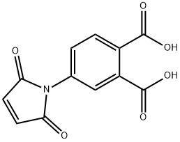 4-(2,5-二氧代-2,5-二氢吡咯)-邻苯二甲酸, 56896-91-4, 结构式