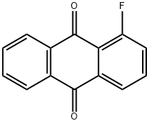 1-Fluoroanthraquinone Struktur