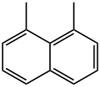 1,8-ジメチルナフタレン 化学構造式