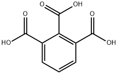 1,2,3-Benzenetricarboxylic acid Struktur