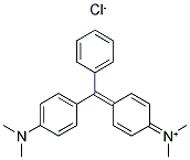 (4-(alpha-(4-(Dimethylamino)-phenyl)benzyliden)cyclohexa-2,5-dien-1-yliden)dimethylammonium-chlorid