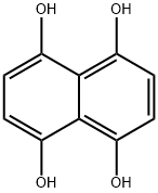 1,4,5,8-ナフタレンテトラオール 化学構造式