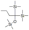[1-[(Trimethylsilyl)oxy]butylidene]bis(trimethylsilane) Struktur