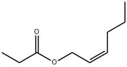 プロピオン酸(Z)-2-ヘキセニル 化学構造式