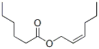(Z)-hex-2-enyl hexanoate Struktur