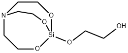 杂氮硅三环乙二醇, 56929-77-2, 结构式
