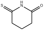 6-チオキソ-2-ピペリドン 化学構造式