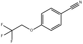 4-(2,2,2-トリフルオロエトキシ)ベンゾニトリル 化学構造式