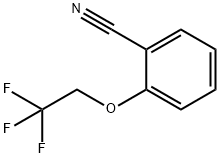 2-(2,2,2-trifluoroethoxy)benzonitrile Structure