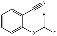 2-(DIFLUOROMETHOXY)BENZONITRILE Structure