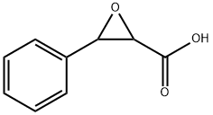 3-フェニルオキシランカルボン酸 化学構造式