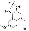 Butoxamine hydrochloride Structure