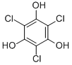 2,4,6-トリクロロ-1,3,5-ベンゼントリオール 化学構造式