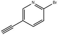 2-Bromo-5-ethynylpyridine Struktur