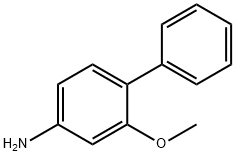 2-甲氧基-[1,1'-联苯]-4-胺,56970-24-2,结构式