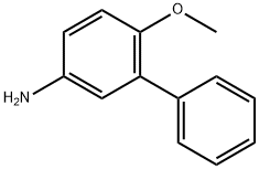 3-苯基-4-甲氧基苯胺,56970-26-4,结构式