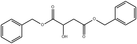 Butanedioic acid, hydroxy-, bis(phenylMethyl) ester Structure
