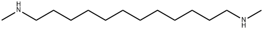 N,N'-ジメチル-1,12-ジアミノドデカン 化学構造式