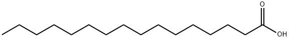 Palmitic acid Structure