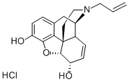 	NALORPHINE HYDROCHLORIDE Structure