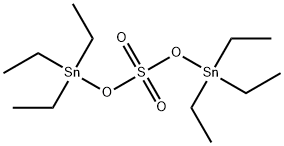 硫酸ビス(トリエチルスタンニル) 化学構造式