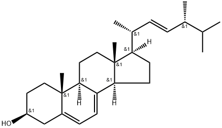 エルゴステロール 化学構造式