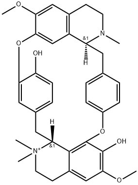 ツボクラリン 化学構造式