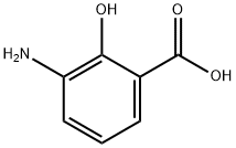 3-氨基水杨酸 结构式