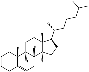 コレスタ-5-エン 化学構造式
