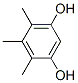 4,5,6-Trimethyl-1,3-benzenediol Struktur