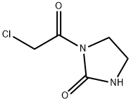 2-Imidazolidinone, 1-(chloroacetyl)- (6CI,9CI) Struktur