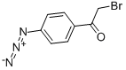 4-AZIDOPHENACYL BROMIDE Structure