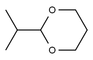 2-Methylpropanal trimethylene acetal,5702-49-8,结构式