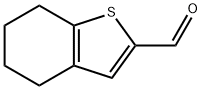 4,5,6,7-四氢-1-苯并噻吩-2-甲醛 结构式