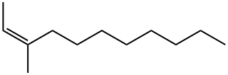 (2Z)-3-Methyl-2-undecene Structure