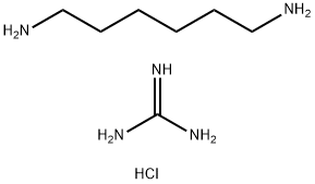 聚六亚甲基胍盐酸盐,57028-96-3,结构式