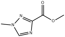 1-甲基-1H-1,2,4-三唑-3-甲酸甲酯,57031-66-0,结构式