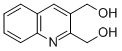 2,3-QUINOLINEDIMETHANOL Structure