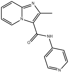 Imidazo[1,2-a]pyridine-3-carboxamide, 2-methyl-N-4-pyridinyl- (9CI) Structure