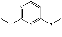 2-甲氧基-N,N-二甲基嘧啶-4-胺, 57054-82-7, 结构式