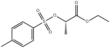 L-(-)-O-トシル乳酸エチル 化学構造式