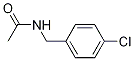 AcetaMide, N-[(4-chlorophenyl)Methyl]- Struktur