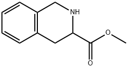 Methyl 1,2,3,4-tetrahydroisoquinoline-3-carboxylate Structure