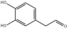 2-(3,4-dihydroxyphenyl)acetaldehyde Structure