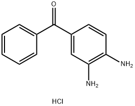 3,4-二氨基二苯甲酮单盐酸盐, 57070-71-0, 结构式