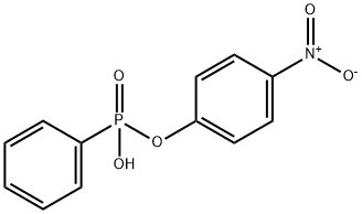 4-硝基苯基苯基膦酸酯, 57072-35-2, 结构式